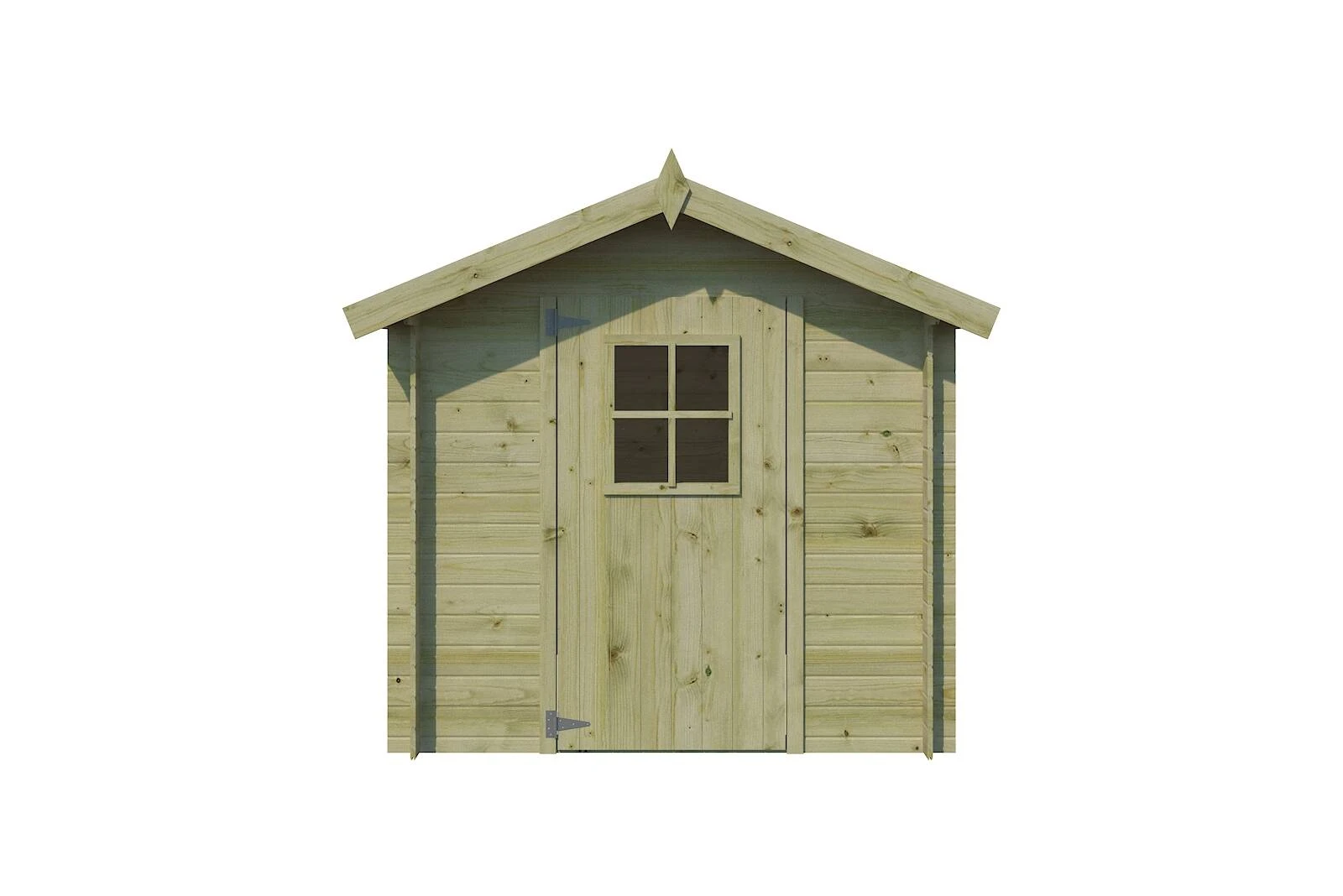 Woodlands Blokhut Luzern Groen Geïmpregneerd 205 x 205 cm - Afbeelding 1